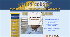 Desktop Screenshot of gianniladage.it